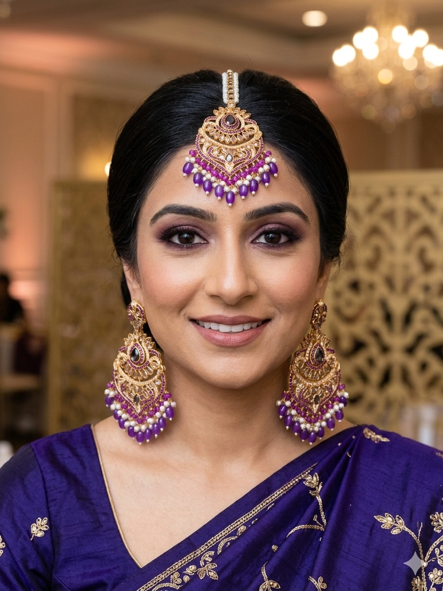 Premium quality Earrings tikka set
