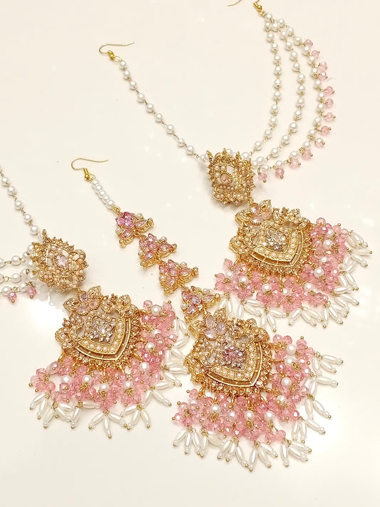 Nauratan Sahara Earrings Tikka