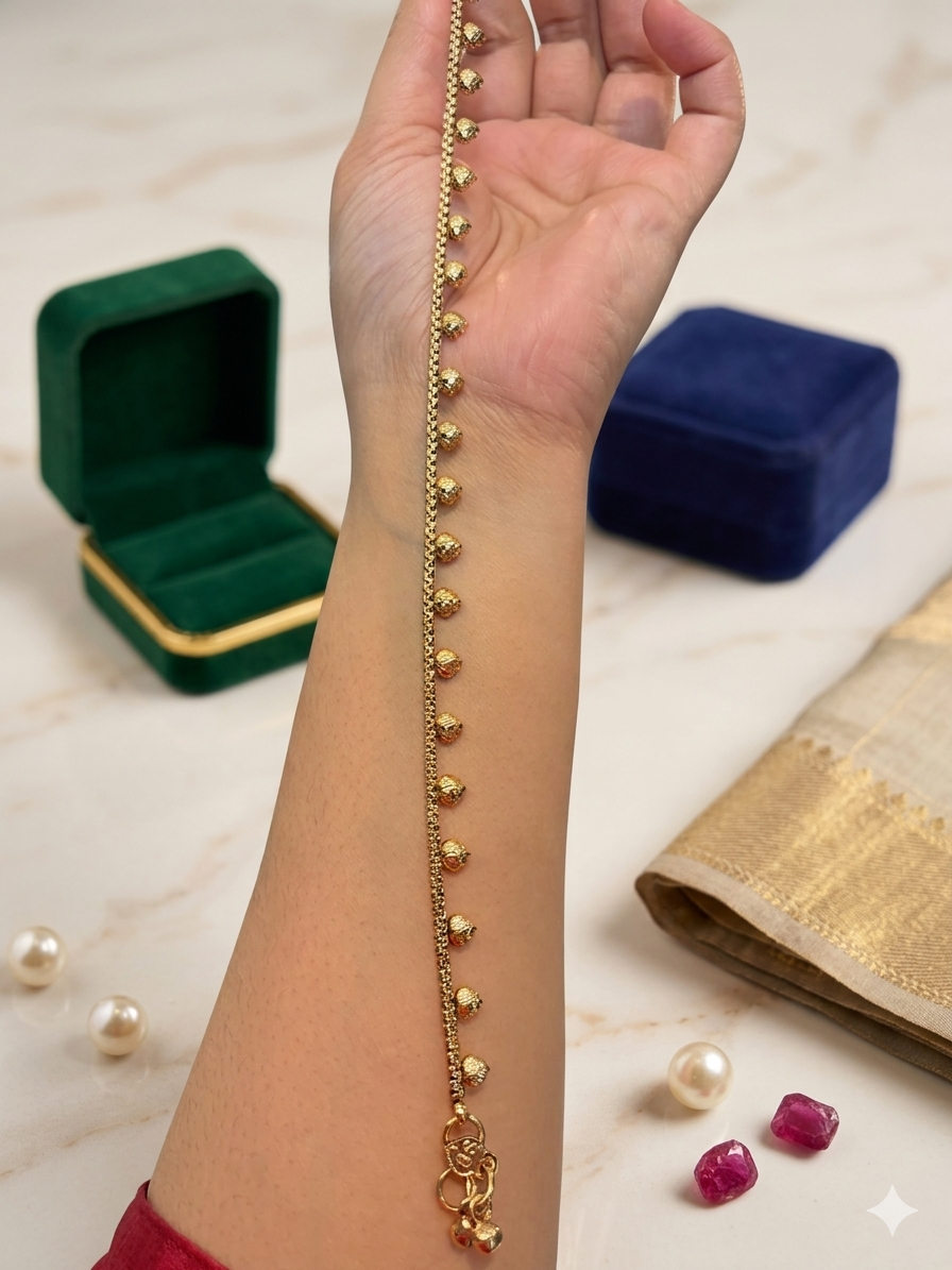 Rajwadhi anklet | single piece