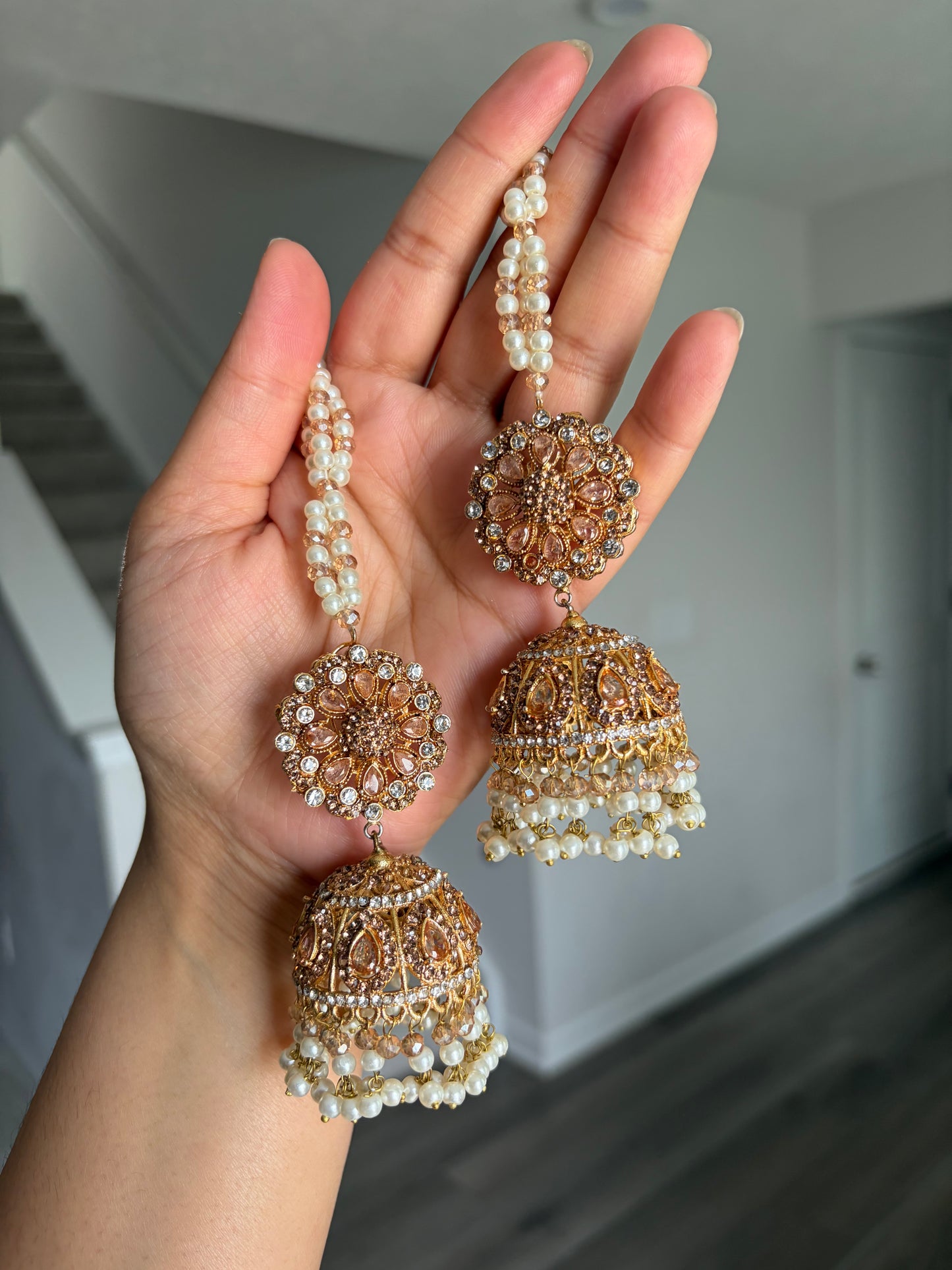 Jhumka with extension