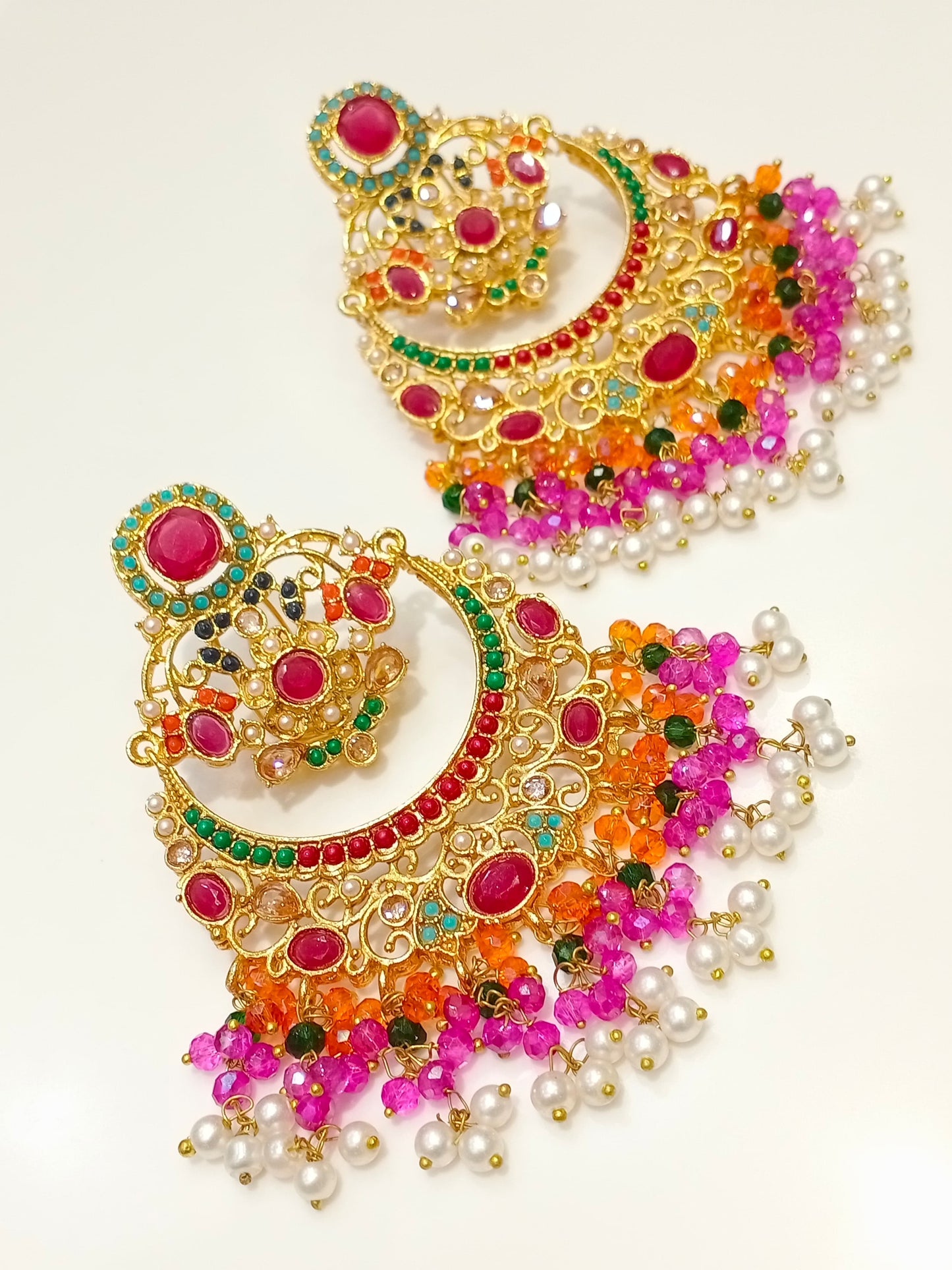 Nauratan chand Bhalli earrings