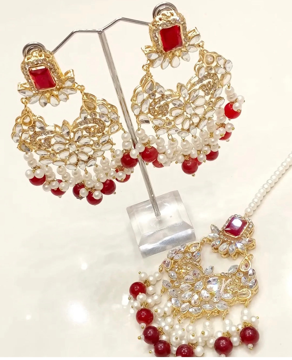Earrings Tikka set
