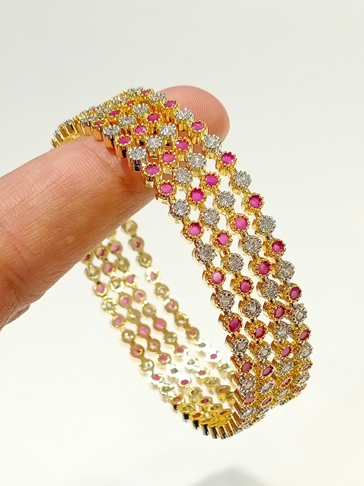 AD bangles set | set of 4 bangles