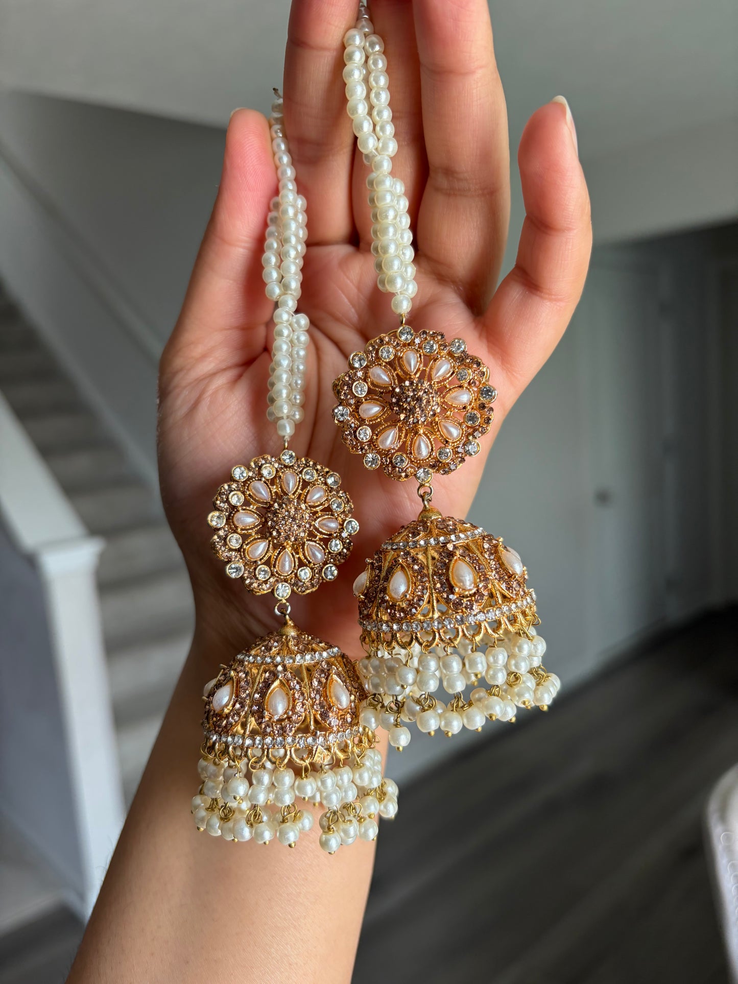 Jhumka with extension