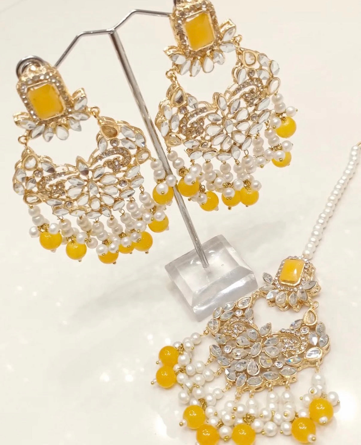 Earrings Tikka set