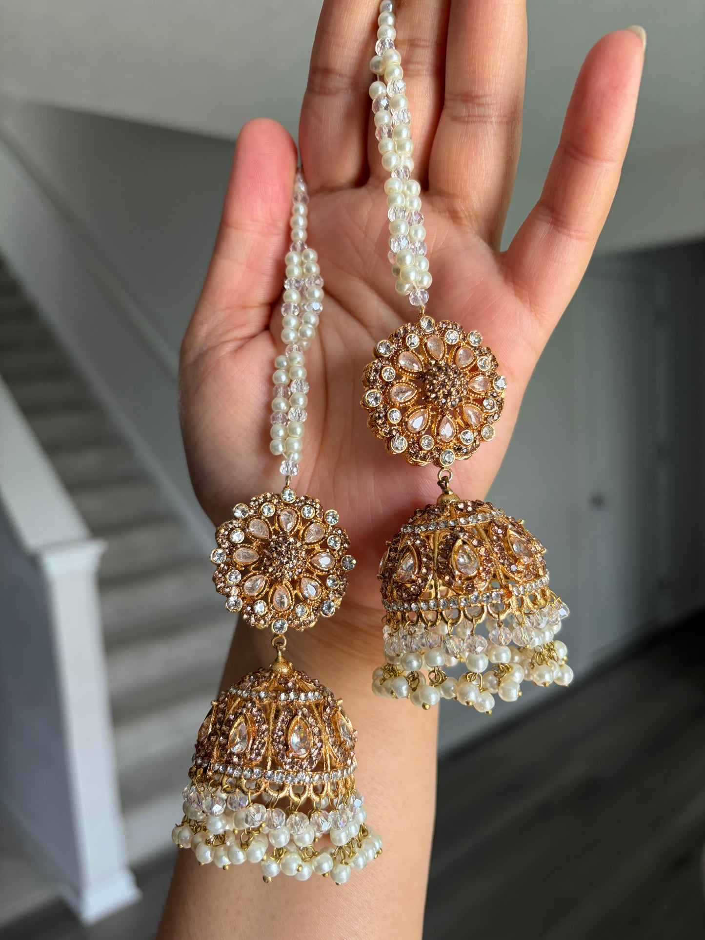 Jhumka with extension