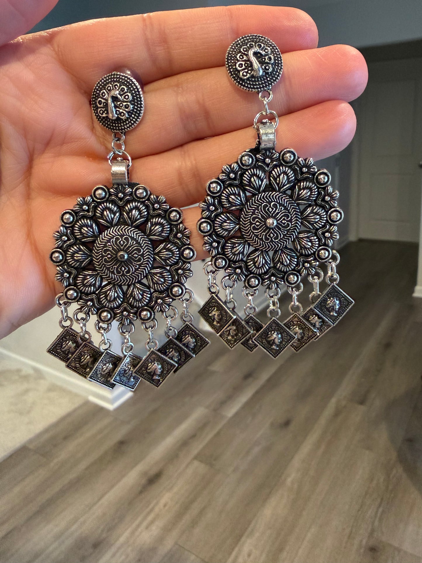 Oxidize earrings