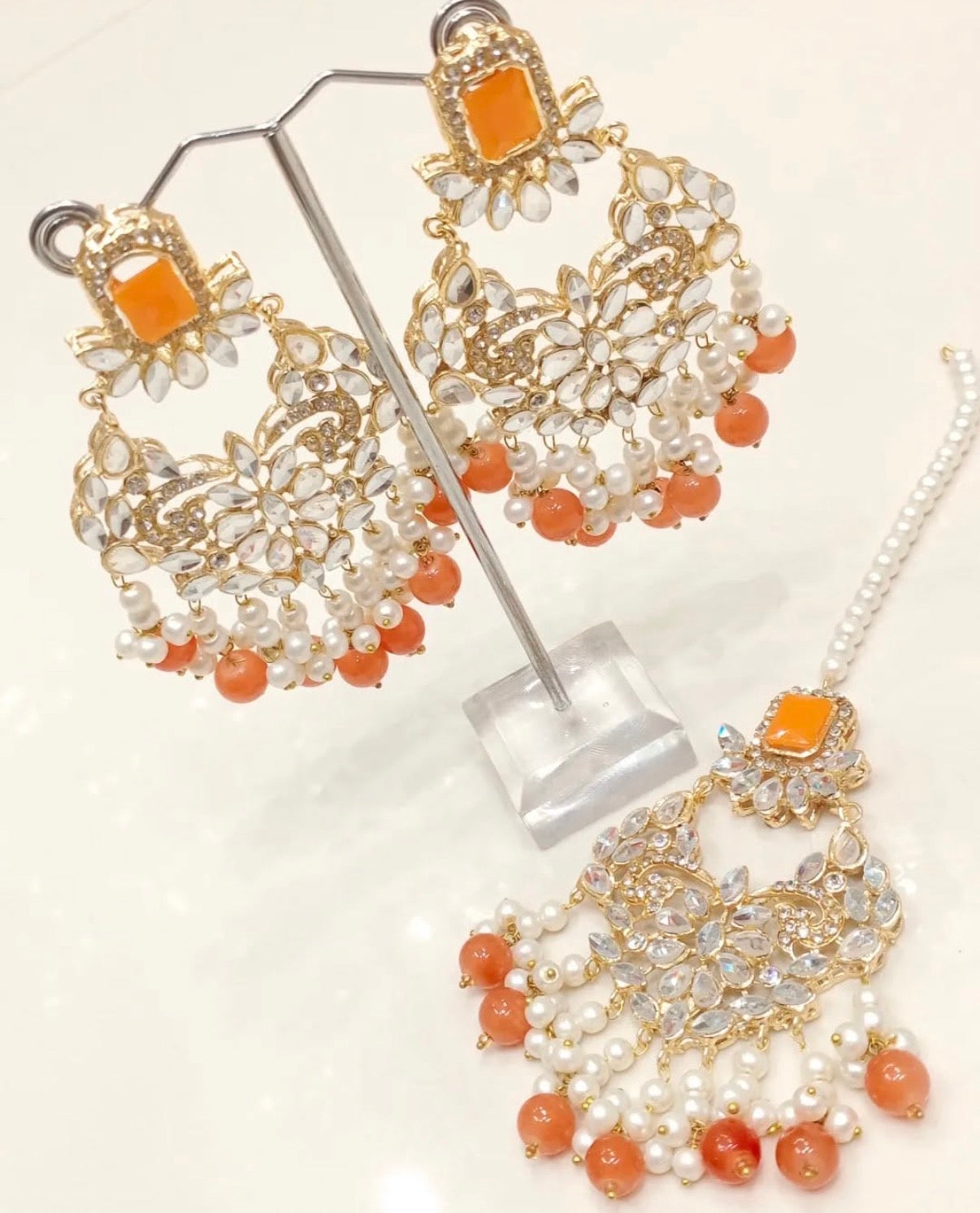 Earrings Tikka set