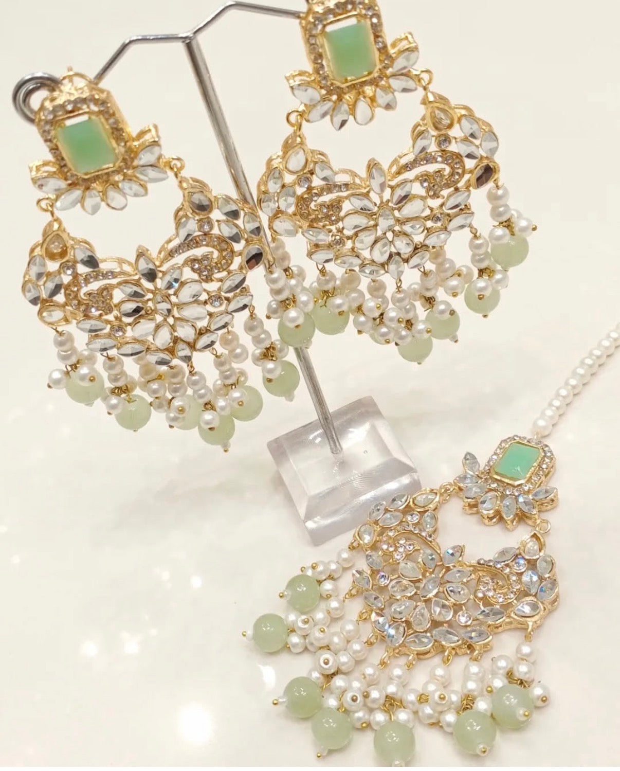 Earrings Tikka set