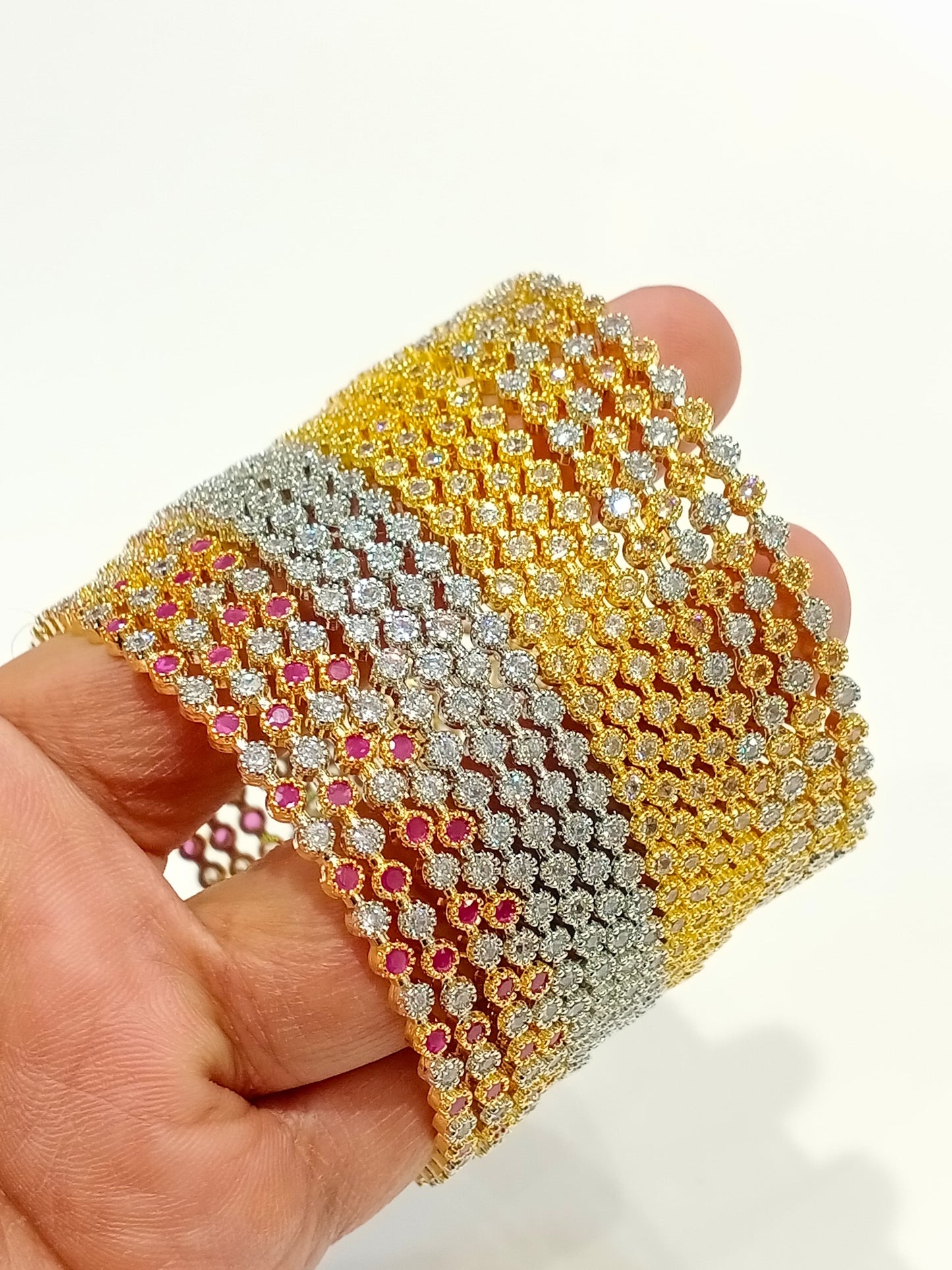 AD bangles set | set of 4 bangles