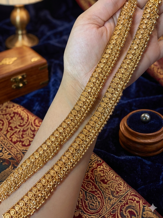 Premium quality pair of anklets