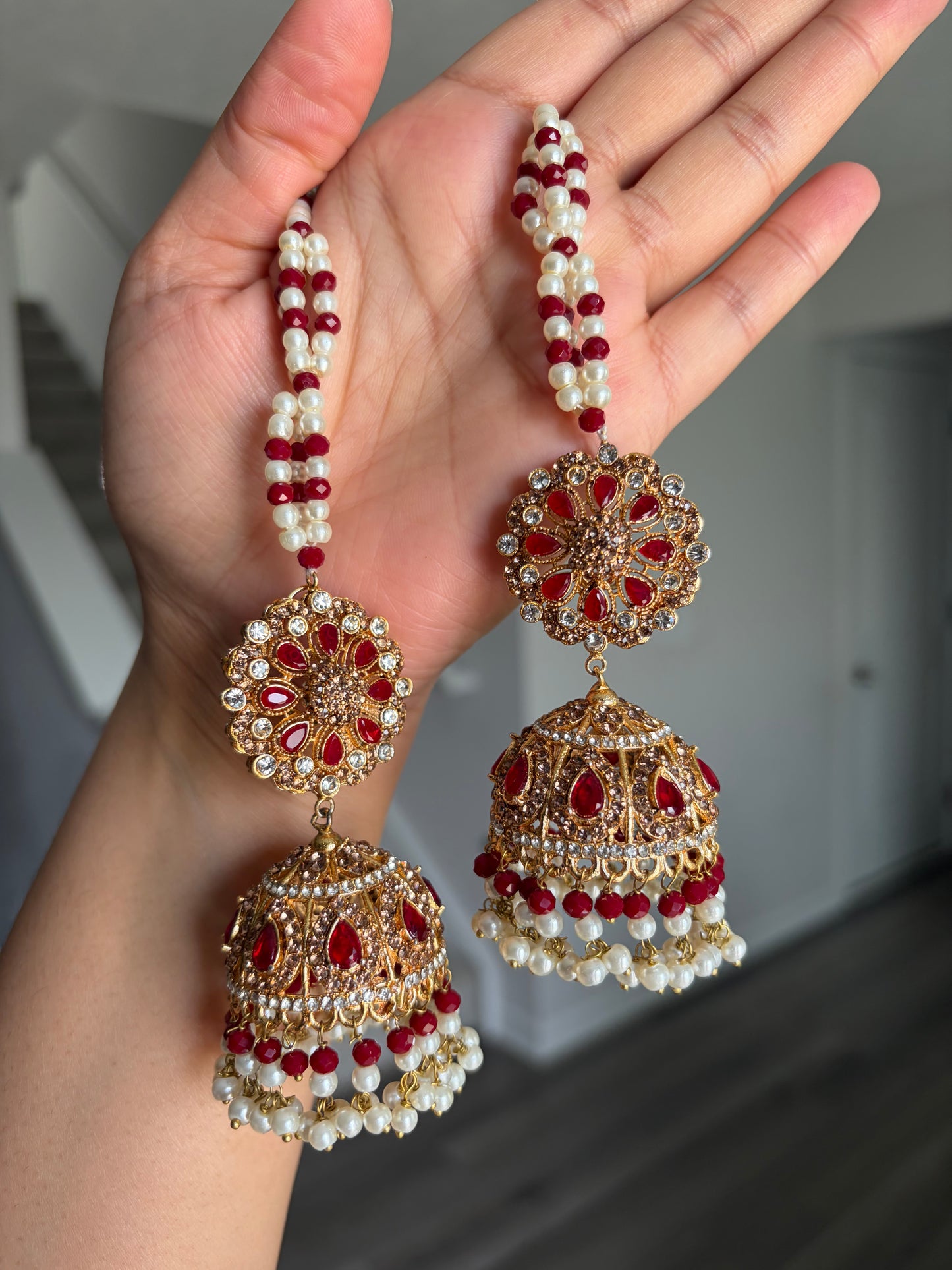Jhumka with extension