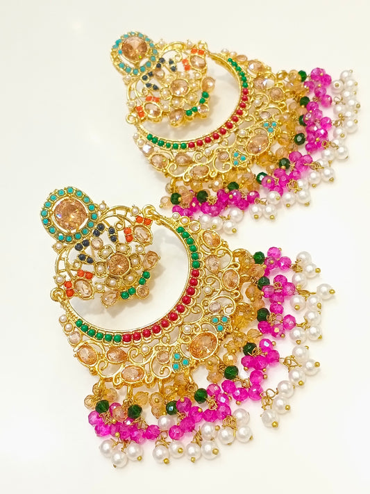 Nauratan chand Bhalli earrings