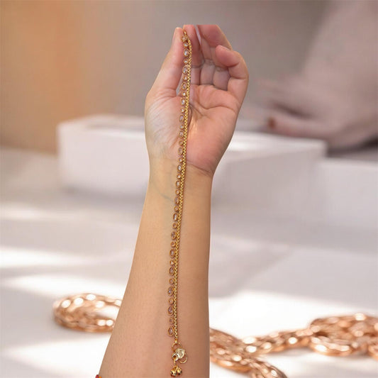 Polki anklet | single piece