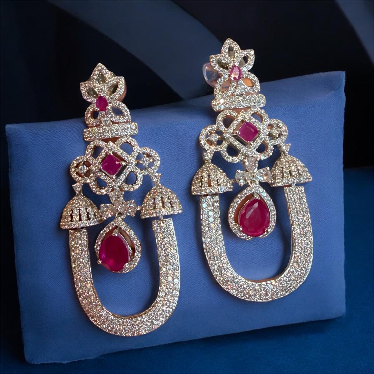 Premium quality AD Earrings