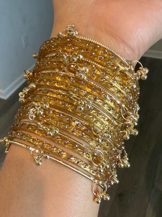 Kashmiri Raindrop bangles set