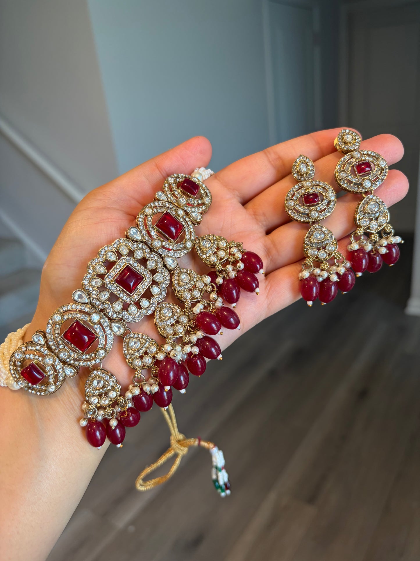 Antique chokar set