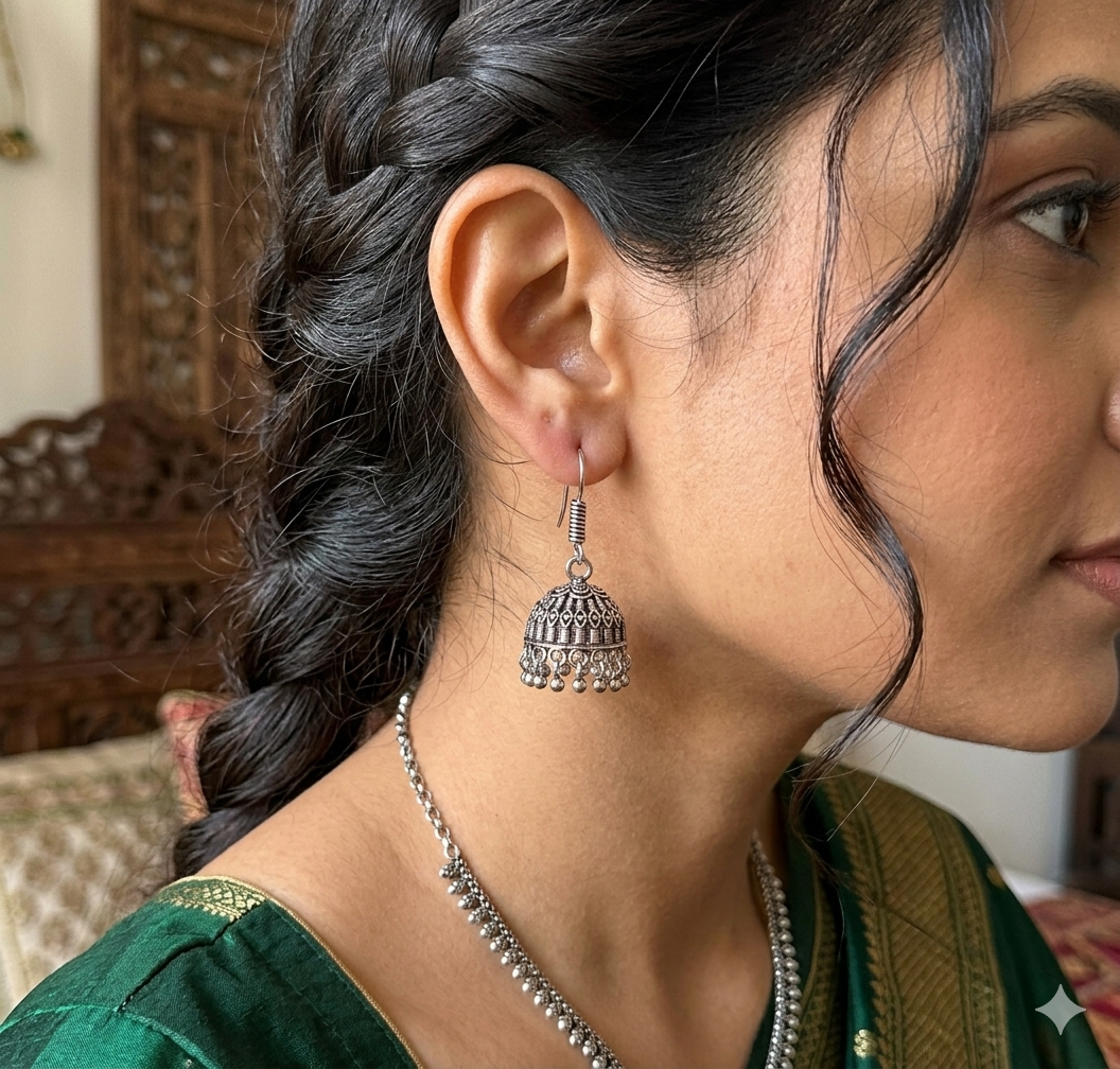 Oxidize jhumki