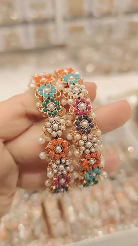 Nauratan Pair of bangles