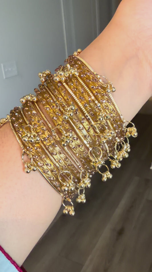 Kashmiri Raindrop bangles set